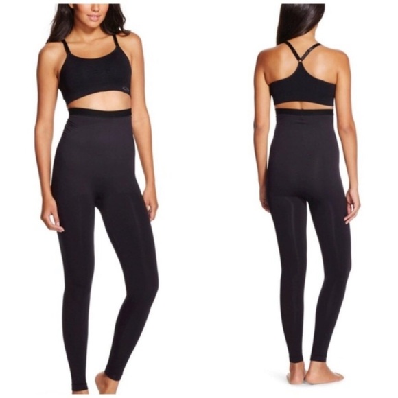! ASSETS by SPANX High-Waist Seamless Leggings Black
